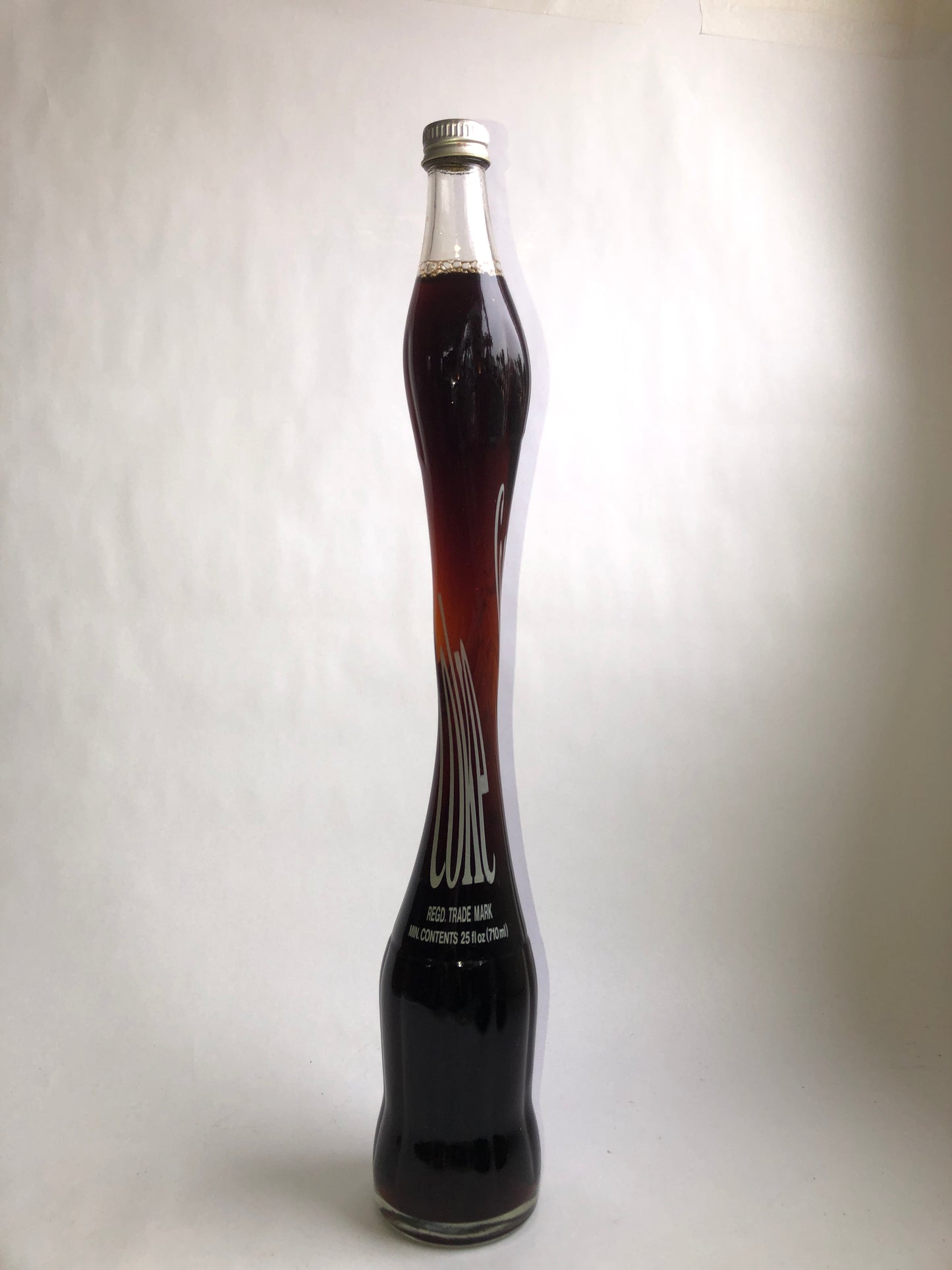 Vintage Stretched Coca-Cola Bottle 25fl oz London Novelty Full & Capped