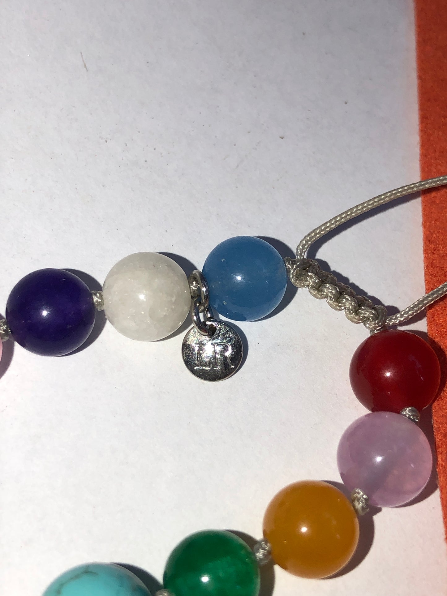 Authentic Nikki and Me by Nikki Gewirtz MBE Multi-Gemstone Necklace with Crescent Pendant