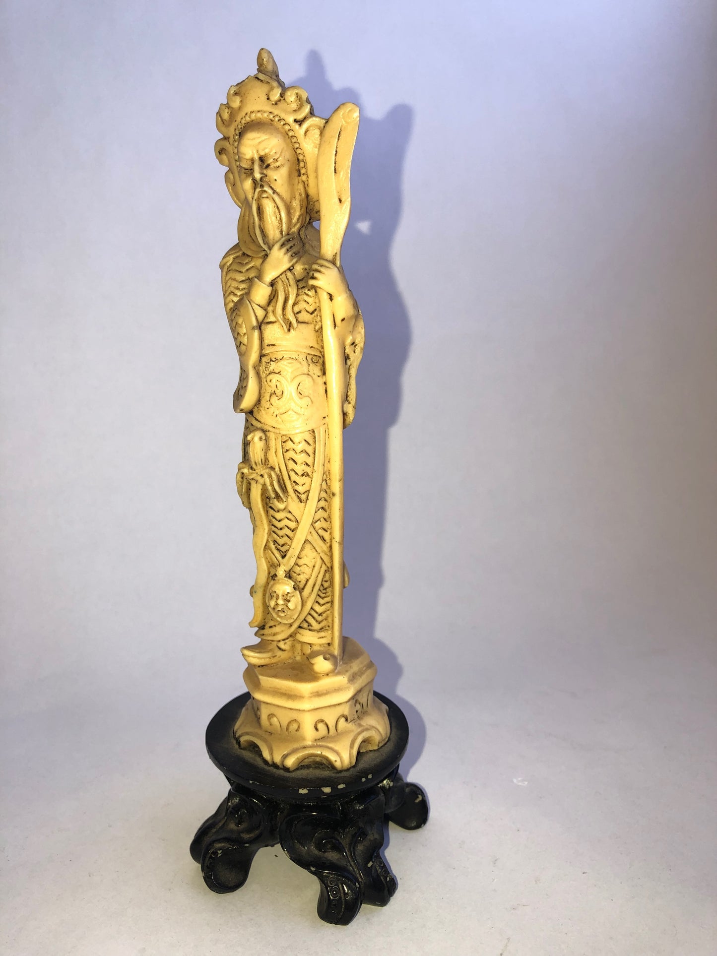Vintage Chinese Resin Figurine God of Longevity Shou Lao / Shoulao