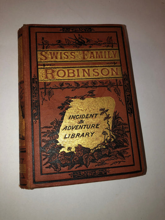 The Swiss Family Robinson - F. Warne Antique Prize Book (c.1918)