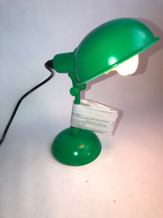 Habitat 'Tommy' Green Desk Lamp, Mid-Century Style