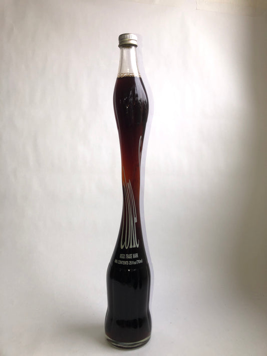 Vintage Stretched Coca-Cola Bottle 25fl oz London Novelty Full & Capped