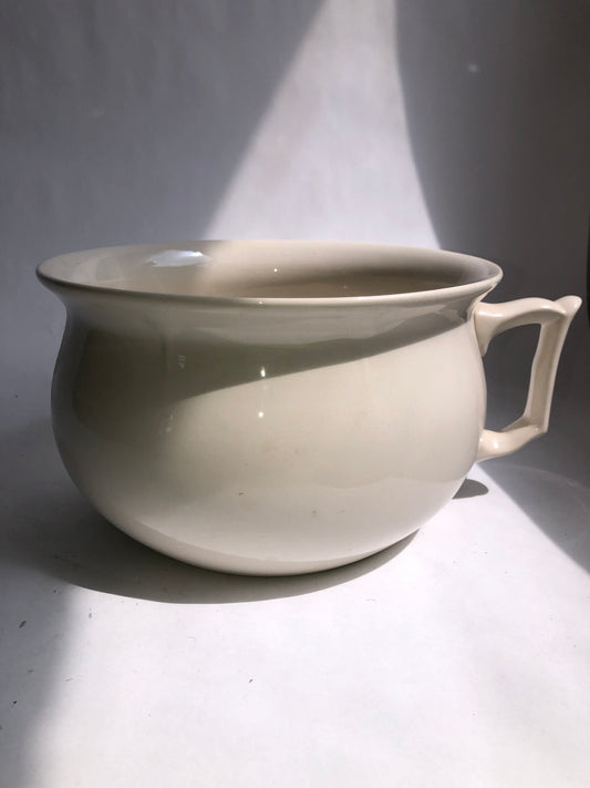 Vintage New Hall Hanley Staffordshire Chamber Pot
