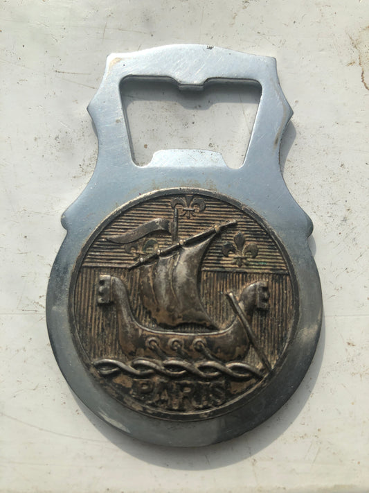 Vintage Brass/Copper Heraldic Plaque